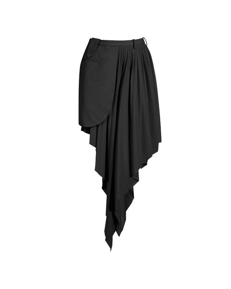 NieR ASYMMETRY UNISEX SKIRT【DAHLIA】 009 Asymmetrical Skirt – The Bunnies Store