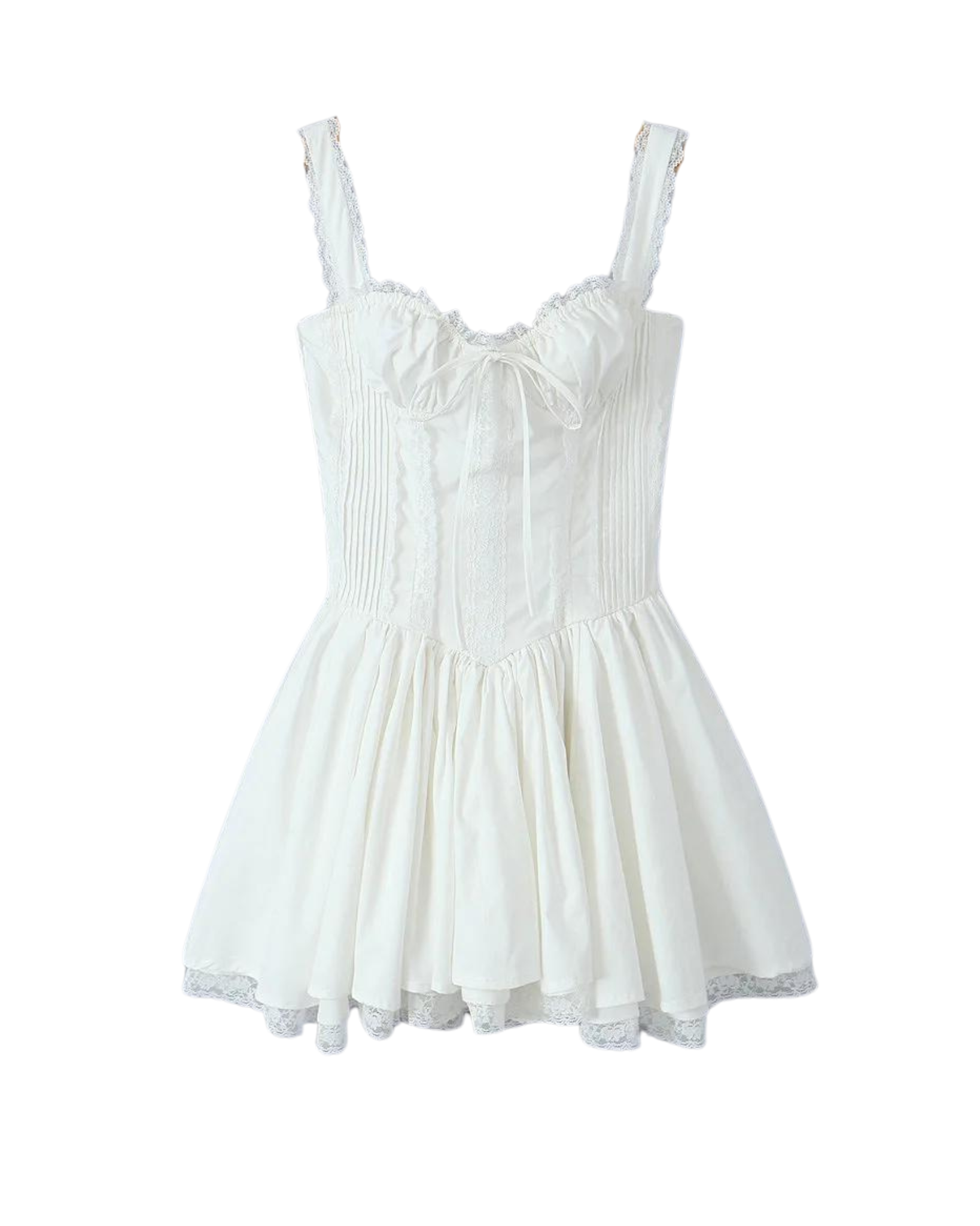 ANNA White Corset Dress The Bunnies Store ANNA White Corset Dress The Bunnies Store